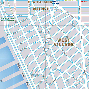 Map of West Village